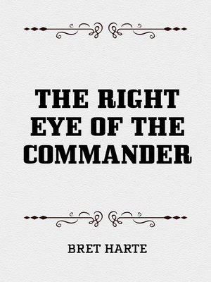 cover image of The Right Eye of the Commander